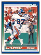 1990 Score Steve
  Atwater   Denver Broncos Football Card
  VFBMD_1a - £1.10 GBP