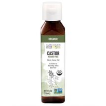 Aura Cacia Organic Castor Skin Care Oil | GC/MS Tested for Purity | 118m... - $8.66