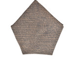 ARMANI COLLEZIONI Mens Pocket Square Textured Lightweight Brown Size 12&quot;... - $29.09
