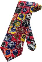 Ralph Marlin Vintage Mens Football Teams Necktie - Multicolor - One Size... - $19.75