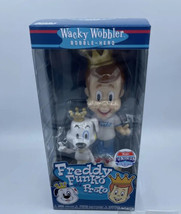 Fun On The Run Freddy Funko &amp; Proto Dog Retro Wacky Wobbler Bobble-Head - £12.17 GBP