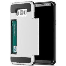 For Samsung S8 Plus Card Holding Case WHITE - £5.31 GBP