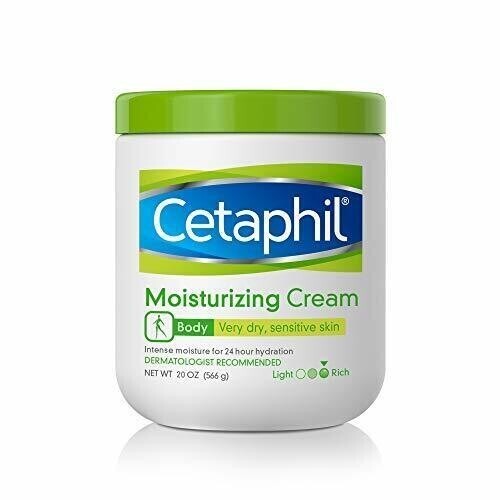 Cetaphil Moisturizing Cream Fragrance Free Non-Greasy 2 Pack/20 oz Total... - $32.39