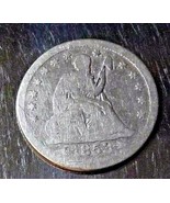 Seated Quarter 1853  AA20-7103 - $41.07 CAD