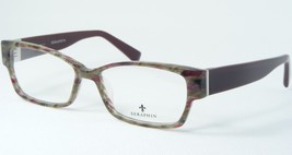 Seraphin By Ogi Hiawatha 8656 Burgundy Marble Eyeglasses Frame 53-15-145mm Japan - £116.53 GBP
