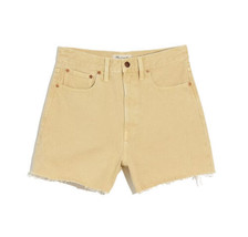 Madewell The Momjean Short Faded Wicker Yellow ND685 Women’s Size 33 NEW - £27.16 GBP