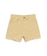 Madewell The Momjean Short Faded Wicker Yellow ND685 Women’s Size 33 NEW - $47.39 CAD