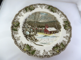 Johnson Brothers Friendly Village The School House 10&quot; Dinner Plate - £12.73 GBP