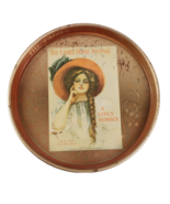 Vintage Ladies Home Journal May 1909 14 Inch Round Metal Serving Tray Repro - $353.42 MXN