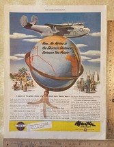Vintage Print Ad Martin Aircraft Baltimore Omaha Flying Boat Wartime 13.... - $15.67