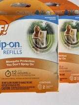 OFF! Clip On Mosquito Repellent Refill - 3 Boxes  With  2 Refills Each- ... - £27.37 GBP