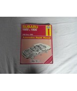 HAYNES SUBARU 1600 AND 1800 AUTOMOTIVE REPAIR MANUAL 1980 THRU 1989  3440 - $203.44 MXN