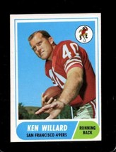 1968 Topps #34 Ken Willard Exmt 49ERS *X79861 - £6.96 GBP