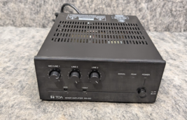 TOA BG-220 Mixer Amplifier, 20 Watt, 70 Volt Speaker Output - Powers On - $37.99