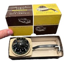 VINTAGE AIRGUIDE NOMAD #79 DELUXE AUTO Dash COMPASS W/BOX -Nice!  Works! - €18,62 EUR