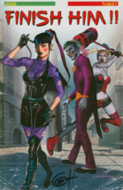 Greg Horn SIGNED DC Comic Batman Art Print ~ Joker Harley Quinn Punchline - $29.69