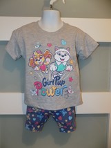 Paw Patrol Girl Pup Power 2PC Short Outfit Size 3T Girl&#39;s NEW - $335.52 MXN