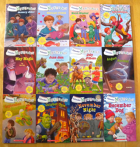 Calendar Mysteries Lot Of 12 Ron Roy Children&#39;s Paperback Book Set - $29.65