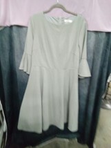 HomRain Women&#39;s Green Flare Dress Plus Sz 2XL ,     545 - $24.65