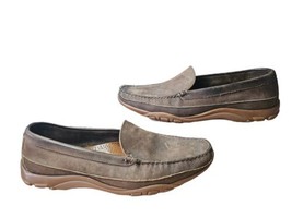 Allen Edmonds Boulder Brown Leather Driving Moccasin Loafers- Mens Size US 13 E - £36.52 GBP