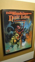 NIGHT BELOW UNDERDARK CAMPAIGN SOFT *NEW NM/MT 9.8 NEW* DUNGEONS DRAGONS - $817.66 MXN