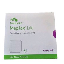 MHC MEPILEX Bandage 10 x 10 cm for Scars Sterile 5 pcs. Self-Adherent Soft - $13.63