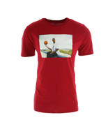 Jordan Mens Sportswear 13 He Got Game Jesus T-Shirt Color Red Size Small - £43.80 GBP