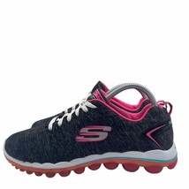 Skechers Skech Air 2.0 Sweetlife Gray Hot Pink Running Shoes Womens 11 - £31.74 GBP