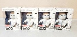 [Lot of 4] Star Wars 2008 Hasbro Mighty Mugs SNOW TROOPER Vinyl Figures NIB - £9.70 GBP