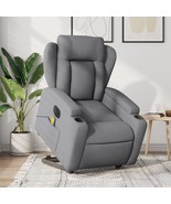  Electric Stand Up Massage Recliner Chair Light Gray - $19,937.79 MXN