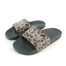 True Religion Women’s Size 8 Meyer Bling Tiger Leopard Slides Slippers - £21.71 GBP