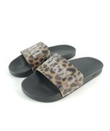 True Religion Women’s Size 8 Meyer Bling Tiger Leopard Slides Slippers - £21.71 GBP