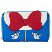 Snow White and the Seven Dwarfs Bow Zip Purse - £41.44 GBP