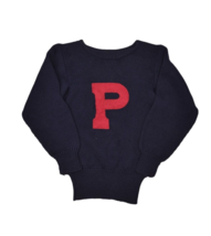 Vintage University of Pennsylvania Letterman Sweater Mens S Pearson Wool... - $178.84