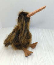 TY Beak The Kiwi Bird Beanie Buddies vintage plush 1998 brown long beak - $8.81