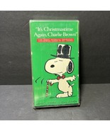Rare! It&#39;s Christmastime Again, Charlie Brown VHS 1992 Snoopy, Peanuts V... - $143.53 MXN