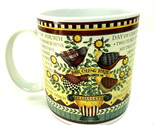 Sakura Debbie Mumm Four Calling Bird 12 Days of Christmas Coffee Mug Cup... - $14.30