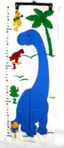 PRINCESS FABRIC INC. Pattern 616 Dinosaur Growth Chart Cotton Fabric 46&quot; x 17.5&quot; - $13.06