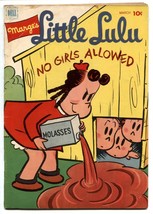 Marge&#39;s Little Lulu #45 1952- Tubby Skinny Dips! VG - £65.60 GBP