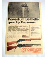 1978 Ad Crosman BB & Pellet Guns Featuring Model 73 and Model 760 - $7.99
