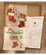 Sunset Designs Jiffy Needlepoint 3D Ornament -  #5001 Jingles in a Stock... - €12,98 EUR
