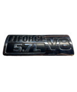 2014-2021 TOYOTA TUNDRA RIGHT IFORCE 5.7ltr V8 EMBLEM P/N 75472-0C050 OE... - $221.44 MXN