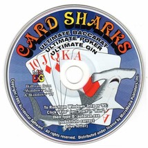 Card Sharks: Ultimate Baccarat, Poker &amp; Gin (PC-CD, 1995) Win/DOS -NEW in SLEEVE - £3.15 GBP