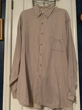 Vintage Abercrombie &amp; Fitch Men&#39;s Adult Size XL Long Sleeve Dress Shirt - £7.87 GBP