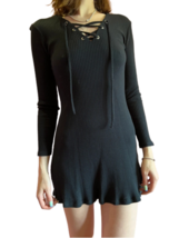 Zara Trafaluc Black Mini Dress Y2K Style - £19.73 GBP