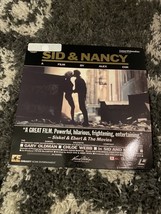 Sid &amp; Nancy Stereo Embassy Laserdisc LD Extended Play Gary Oldman Chloe ... - $450.61 MXN