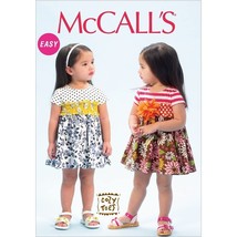 McCalls Sewing Pattern 6943 Dress Toddlers Size 1/2-4 - £10.73 GBP