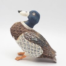 Vintage Hand Carved Duck Wood Folk Art John Rodriguez - £59.68 GBP