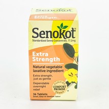 Senokot Extra Strength Natural Vegetable Laxative Ingredient 36 Tablets ... - £11.10 GBP