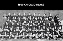 1950 CHICAGO BEARS 8X10 TEAM PHOTO FOOTBALL NFL PICTURE - $4.94